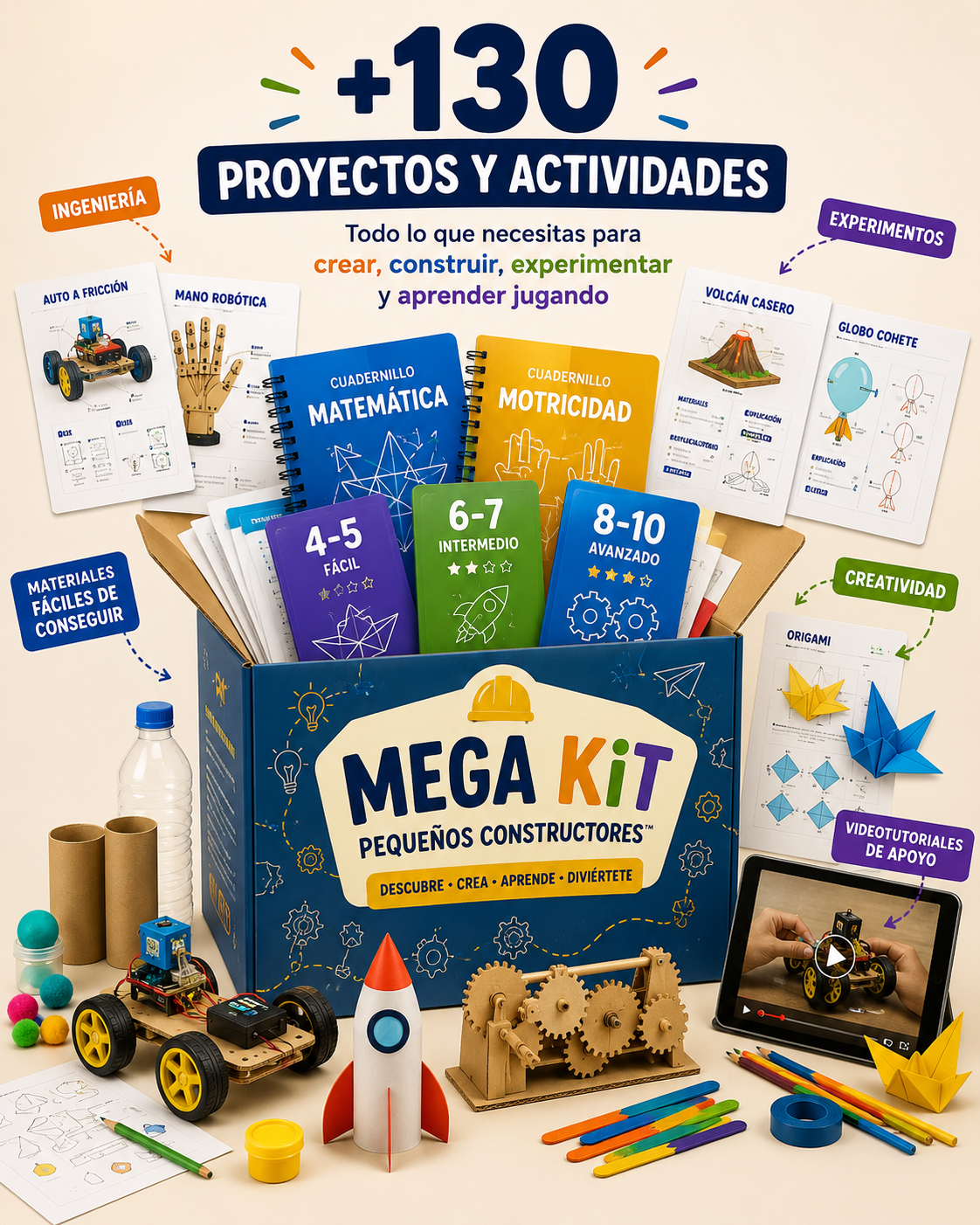 MEGA KIT PEQUEÑOS CONSTRUCTORES™